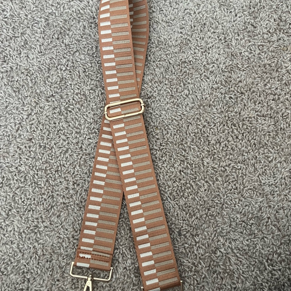 Brown and Gray Adjustable Strap
